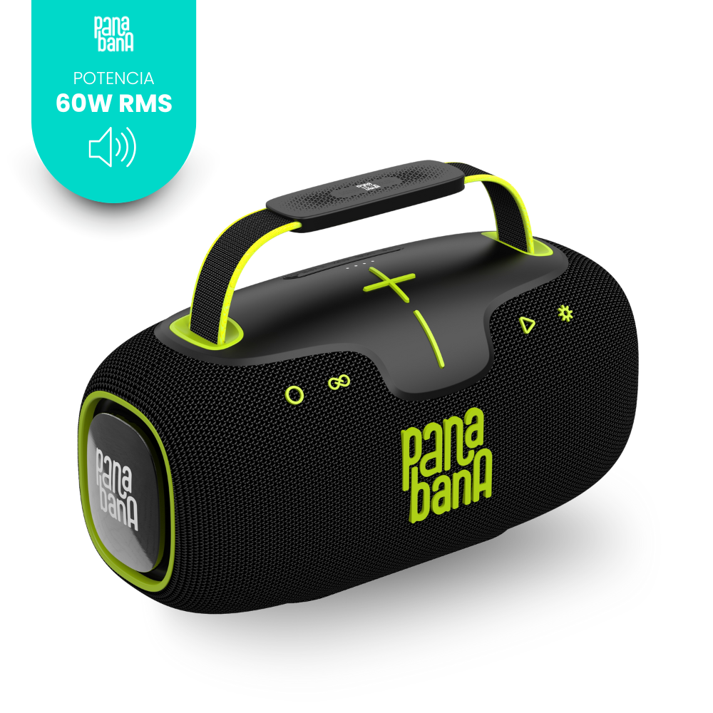 PARLANTE BLUETOOTH PANABANA BOMBUM 60W MODEL. BSP4570