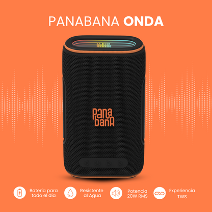 PARLANTE BLUETOOTH PANABANA ONDA 20W MODEL. BSP1087
